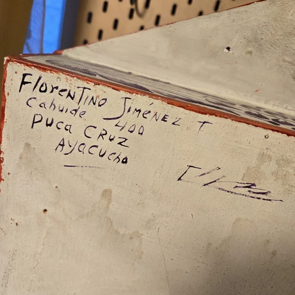 Vintage Retalbo Alter by Florentino Jimenez Peruvian Artist RARE Diorama - Picture 13 of 15